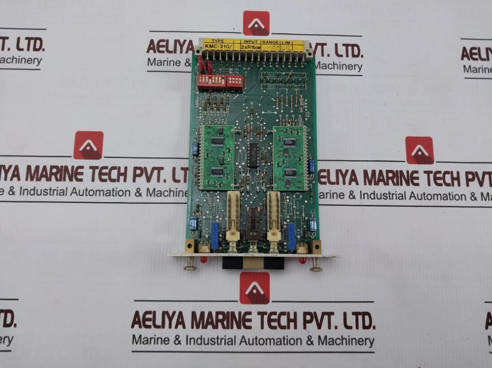 Autronica Kmc-210 Pcb Stbd Propeller Pitch Oil Control 0-100 Bar 7252-013.0004