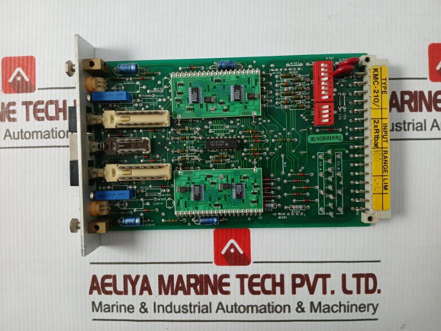 Autronica Kmc-210 Port Propeller Pitch Pcb 2Xr1Bar