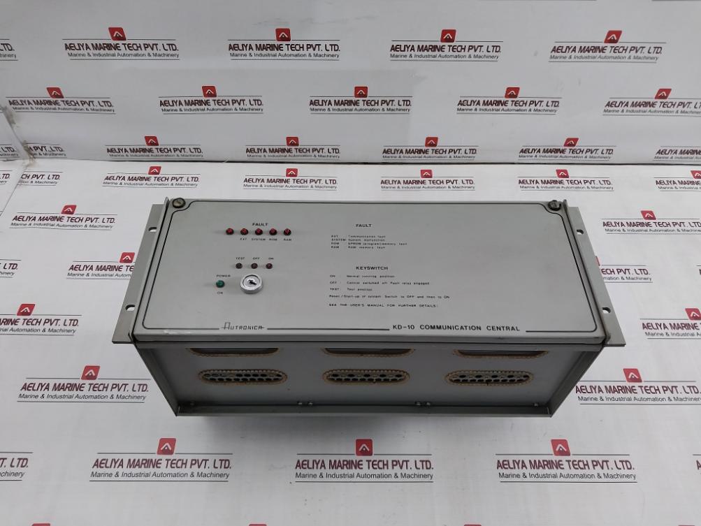 Autronica Kd 10 Com Basic Central Engine Control Alarm System Cable Type:Xca-177