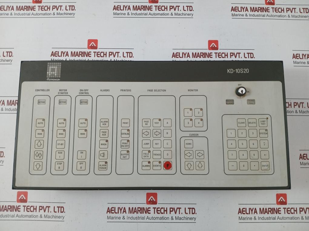 Autronicai In Used Condition  Operator Keyboard Kd-10s20 - 3.590 Kg