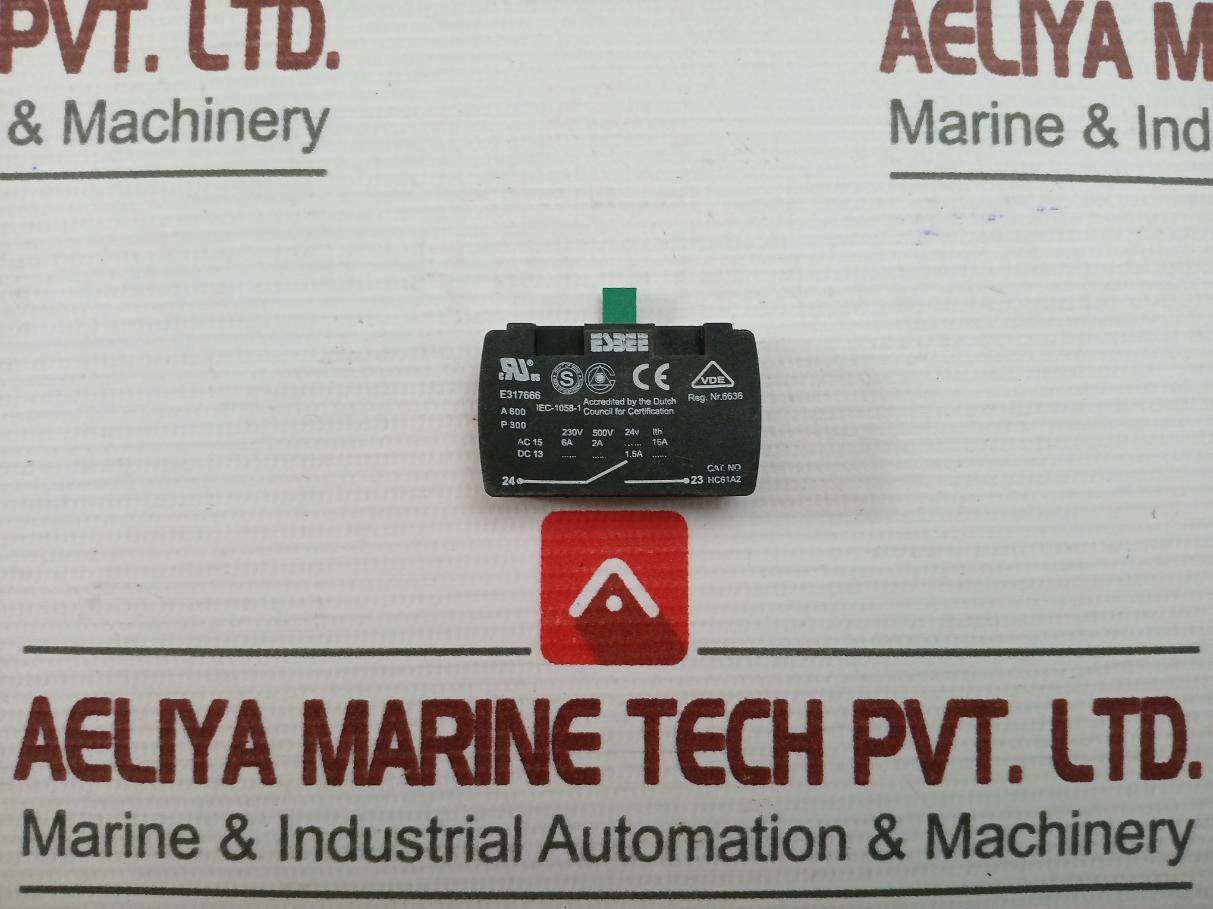 Auxiliary Contact Block Esbee Hc61a2