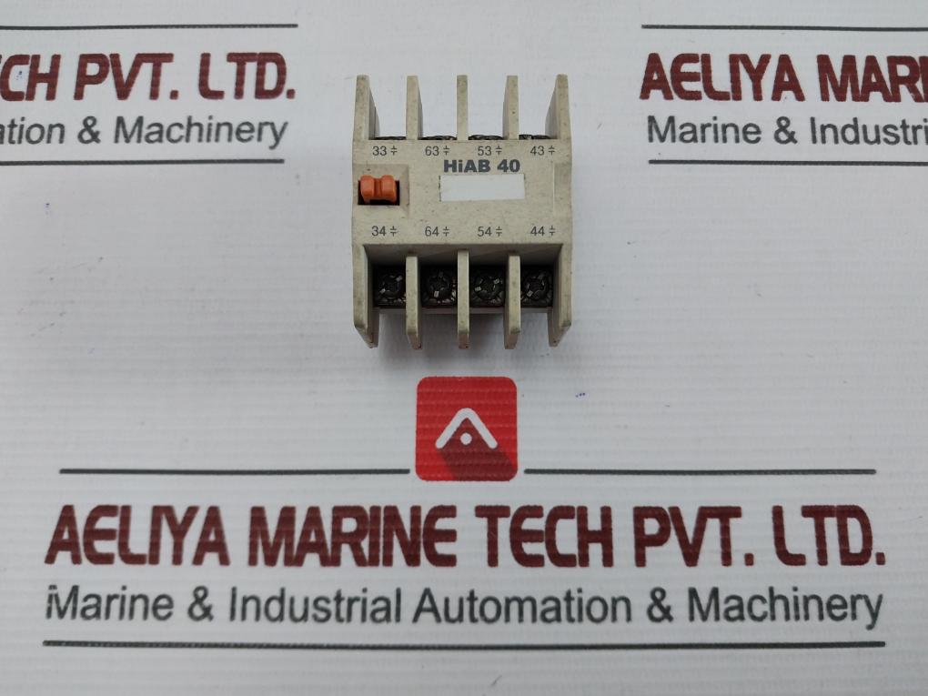Auxiliary Contact Block By Hyundai Hiab 40 Used