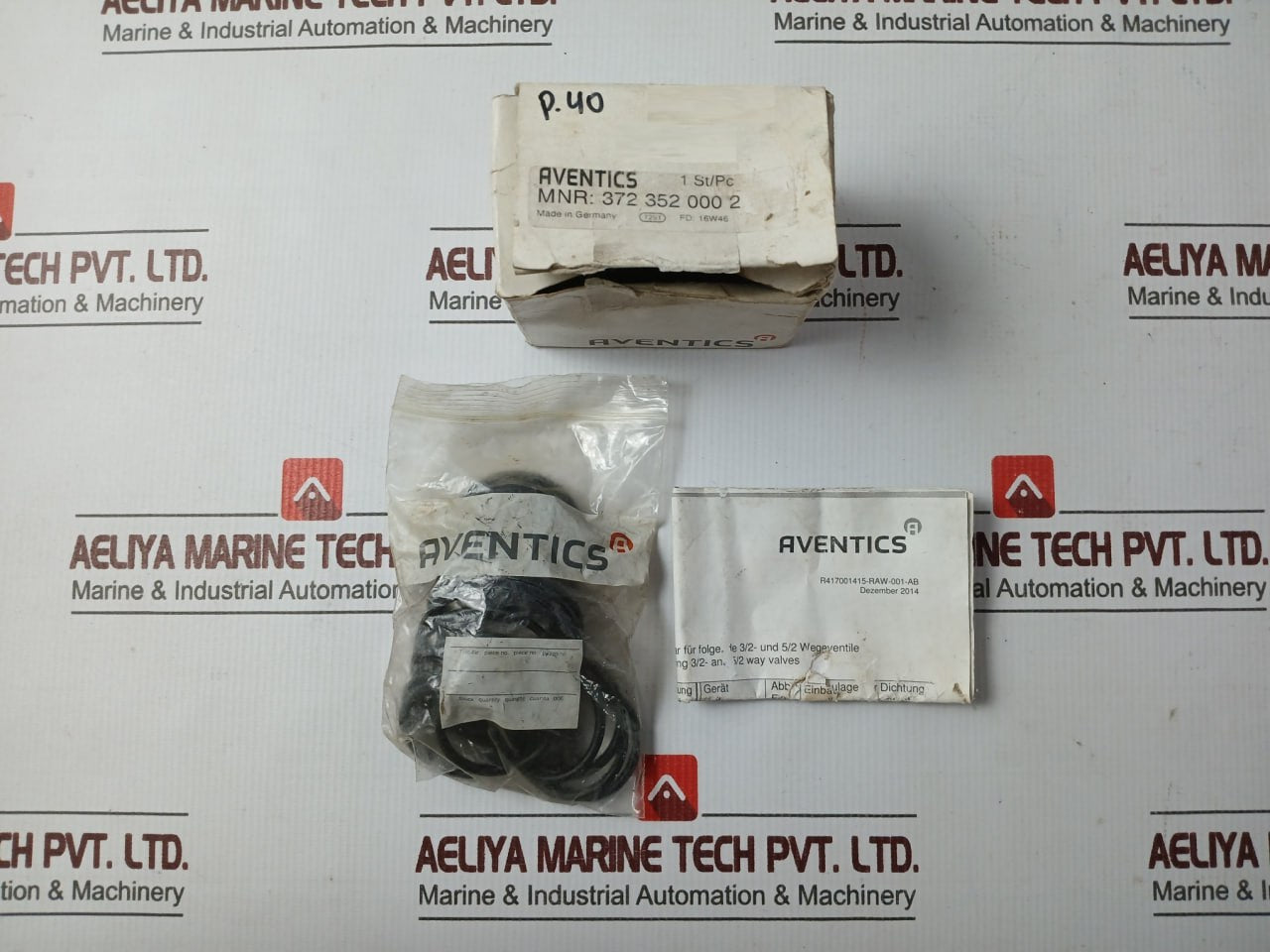 Aventics 372 352 000 2 Repair Kit For 3/2 And 5/2 Way Valve