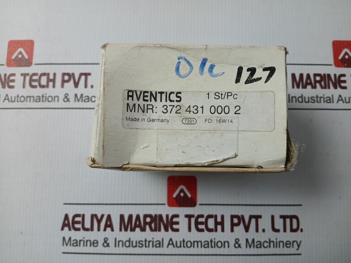 Aventics 372 431 000 2 Pneumatic Valve Kit With Grease Ags Tube