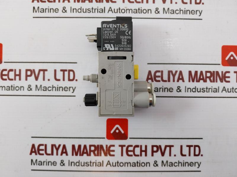 Aventics 572 845 548 0 Pneumatic Directional Valve, 220/230V, 50/60Hz