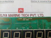 Avery Dm8 Mod0 6 Red Led 8 Digit Display Printed Circuit BoardÂ 