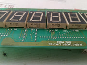 Avery Dm8 Mod0 6 Red Led 8 Digit Display Printed Circuit BoardÂ 