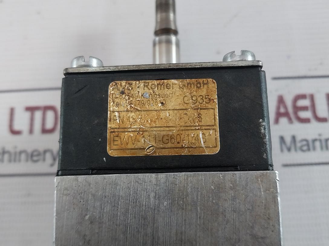 Avs-romer Ewv-111-g60-1/4B Solenoid Valve Pn 10