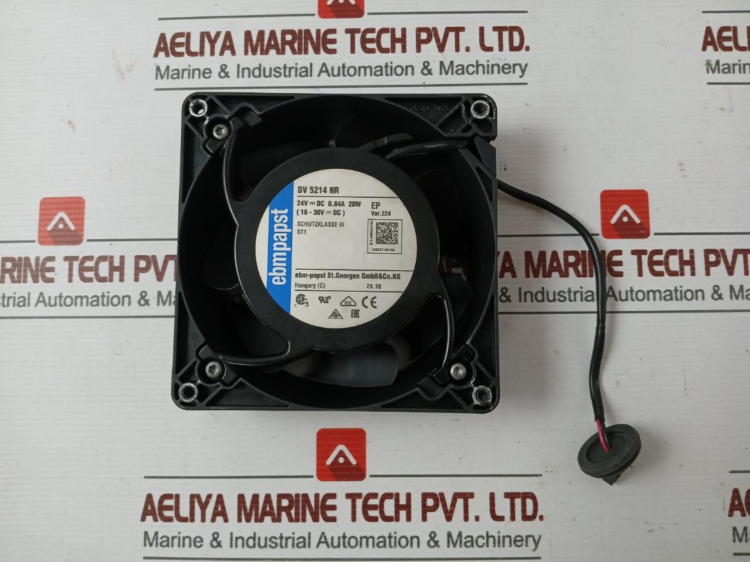 Axial Cooling Fan Dv 5214 Nr 24vdc 20w