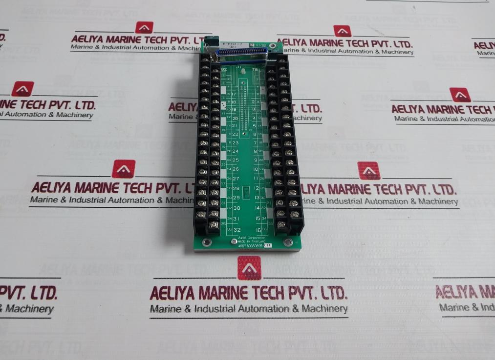 Azbil 80360695-011 Terminal Block Module Has-rtp00 Rtp451-7 Ea19238056 ...