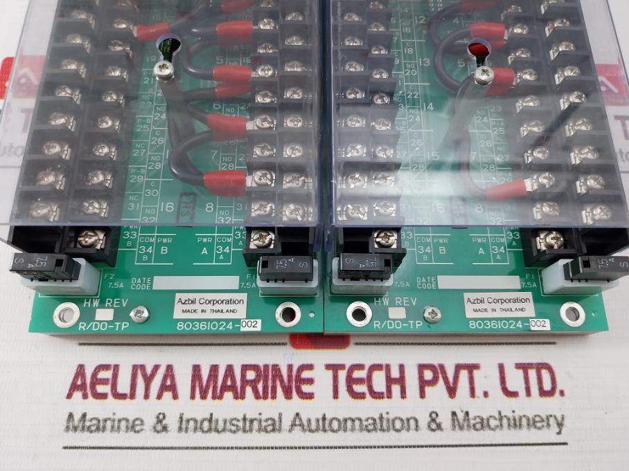 Azbil 80361024-002 Terminal Block Module Has-rtp80 R/Do-tp – Aeliya Marine