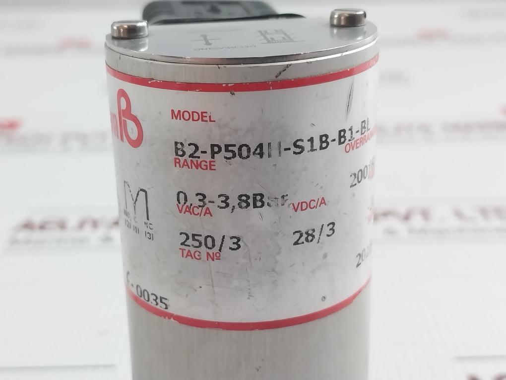 B2-P504h-S1b-B1-Bl Pressure Temperature Switch 200/600 Bar By Beta B