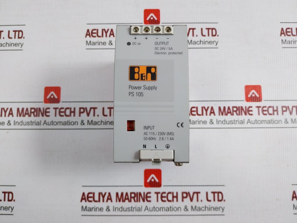 B&R 0ps 105.1 Power Supply 230v 60 Hz
