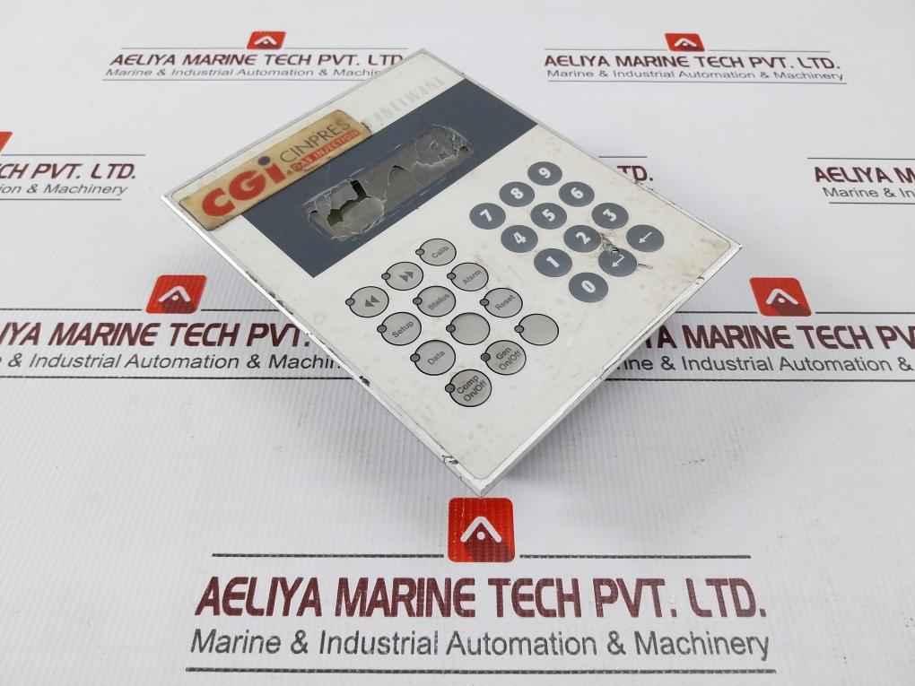 B&R 4B1250.00-490 Panelware Compact Hmi Numeric Keypad Rev-c0