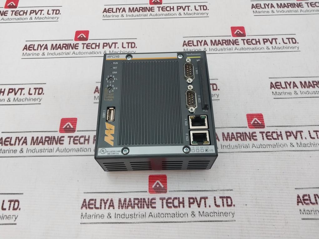 Bachmann Mpc240 Processor Module 00012711-40