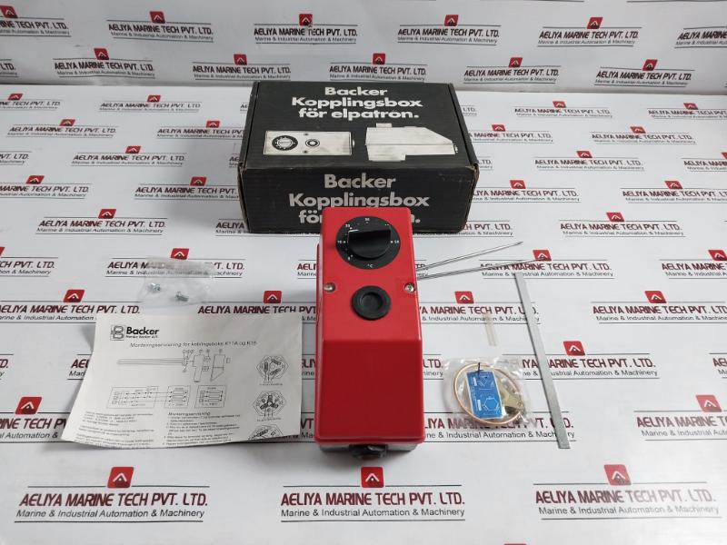 Backer K15 Terminal Box For Thermostat Or Safety Temperature Limiter 16A