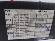 Backer K15 Terminal Box For Thermostat Or Safety Temperature Limiter 16A