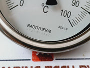Badotherm Te 18 Temperature Gauge 100Mm Dia-stem 6 X 24 0-100°C