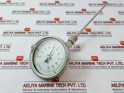 Badotherm Te 18 Temperature Gauge 100Mm Dia-stem 6 X 24 0-100°C
