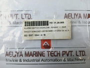 Bailey & Mackey 207Ce Pressure Switch -1/+1 Bar 5A 250V