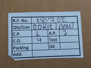 Baker Hughes 20-507013 Seal Kit Sl 1/2 Spm Valve Rev C