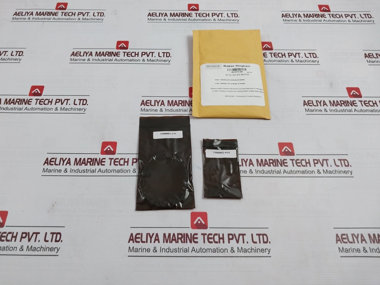 Baker Hughes Ac070-sk O-ring 90 Duro Blk Mux Pod Kit 1900001-231 Rev-b1