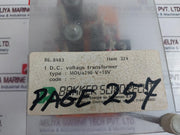 Bakker Sliedrecht Moua790 D.C. Voltage Transformer 10A 25V