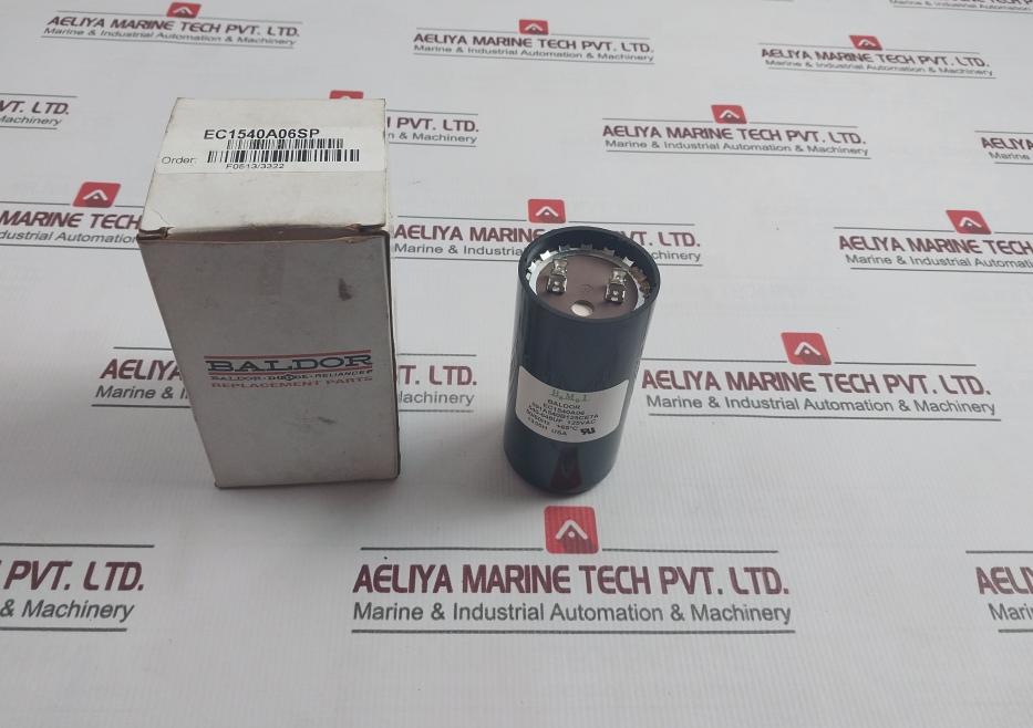 Baldor Ec1540A06Sp Round Start Capacitor Ec1540A06 125Vac 50/60Hz