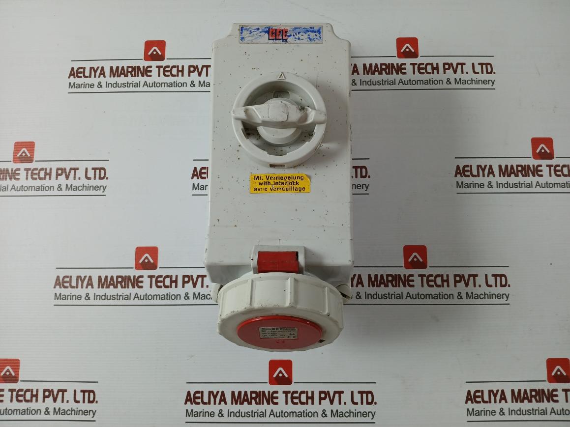 Bals 16044 Interlock Industrial Socket 32-6H/400-415~ 3P+