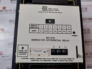 Basler Electric Be1-87G Generator Differential Relay 9 1708 18 100