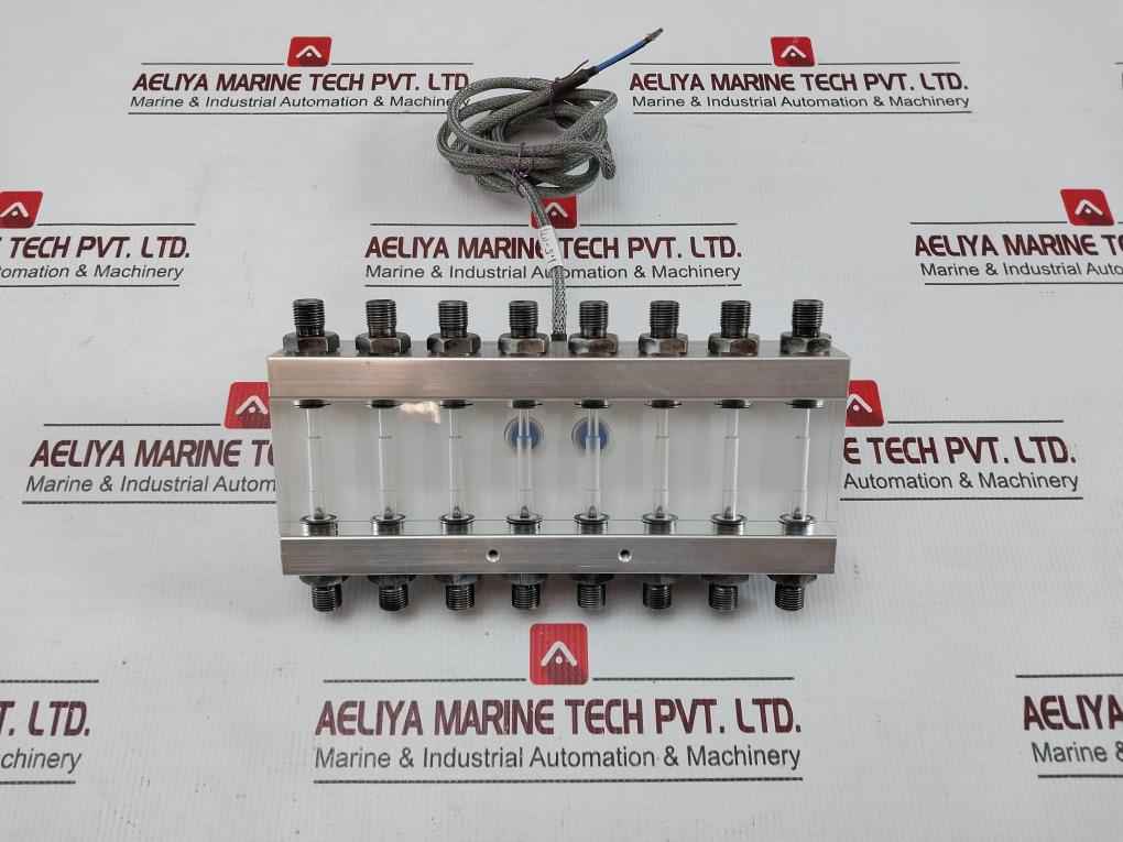 Baumer Electric 8 Outlets Flow Indicator 1.5 Meter Di 12.82.01/1