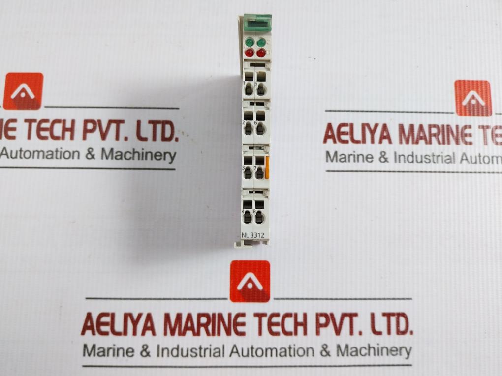 2 - Ch. Input Module For Thermoelements W/ Wire Breakage Nl3312 Beckhoff