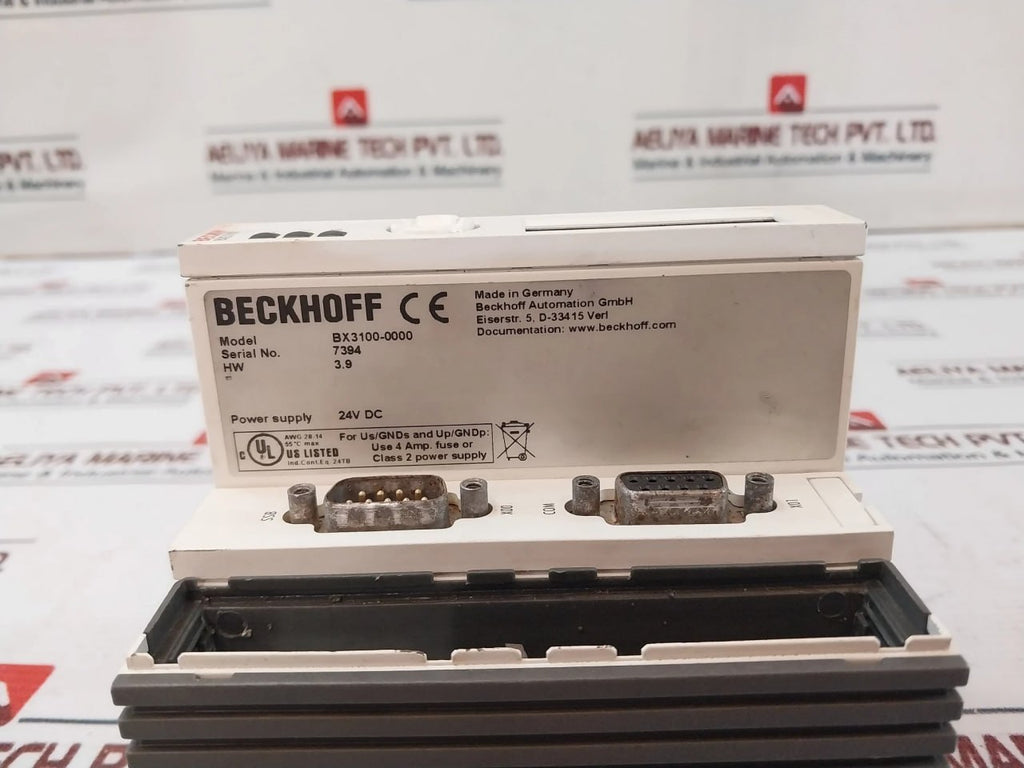 Beckhoff Bx3100-0000 Beckhoff Profibus Module 24V Dc – Aeliya Marine
