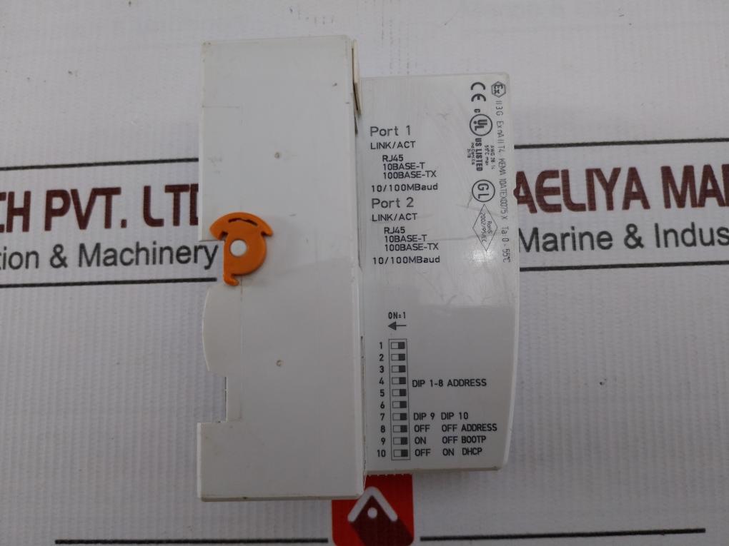 Beckoff Bk9100 Ethernet Tcp/Ip Bus Coupler 24V Dc