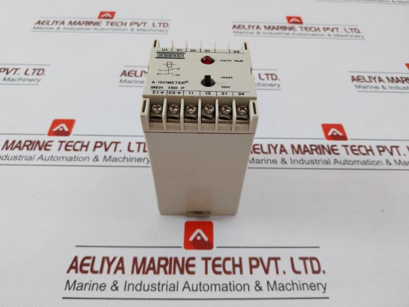 By Bender  Part No. Ireh 150 P, A-Isometer Insulation Monitoring Device In Used Condition
