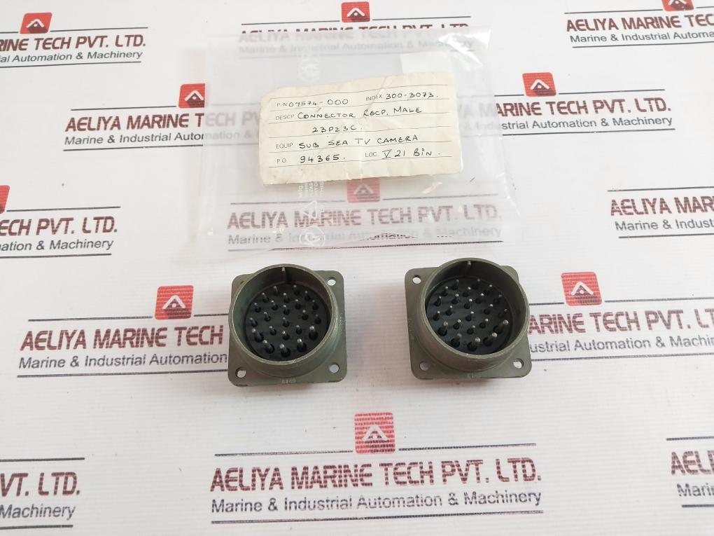 Bendix Ms3102R Receptacle Male Connector 07574-000