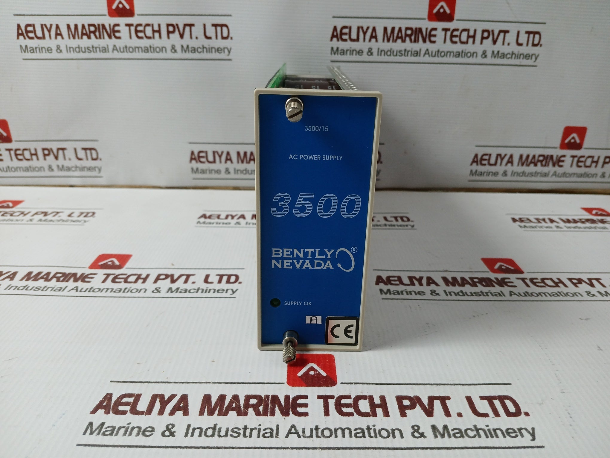 Bently Nevada 3500/05-01-01-00-00-01 Monitoring System Rack Unit 175-264 Vac