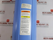 Big Blue Filter Housing With Pressure Relief 20’’ Opaque Pentair 30-90 Psi