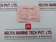 Bird-Johnson Tool Plug For Hub Support Plate Plug Installation In Used