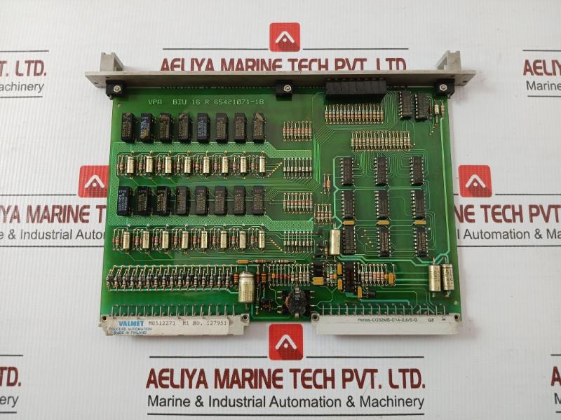 Biu 16r Binary Input Unit 65421071-1a Valmet In Used
