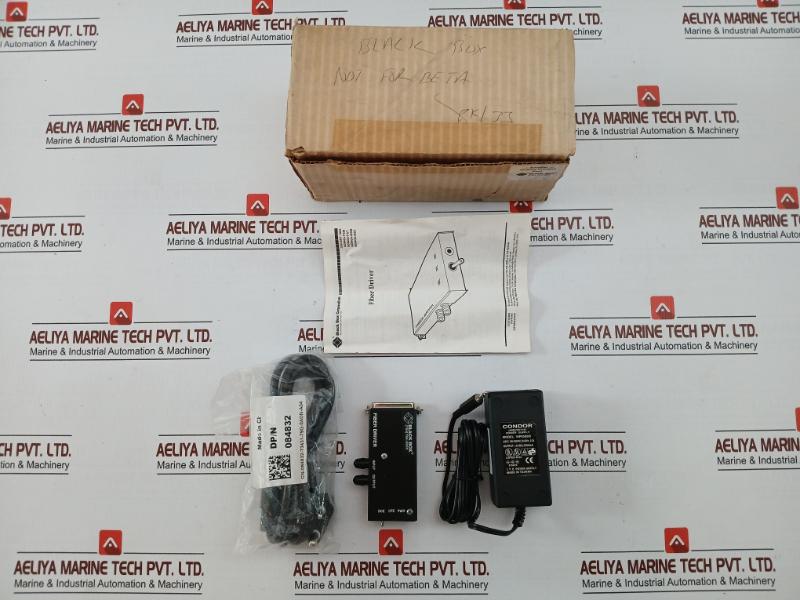 Black Box Fiber Driver Media Converter With Power Supply Md940ae-Mst