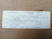 Blm 1667 Marine Alignment Rotation Slewing Card Kf246 