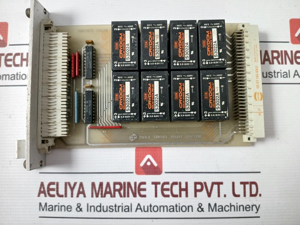 Blm 2063 Output Relay Static Pcb Card 115V