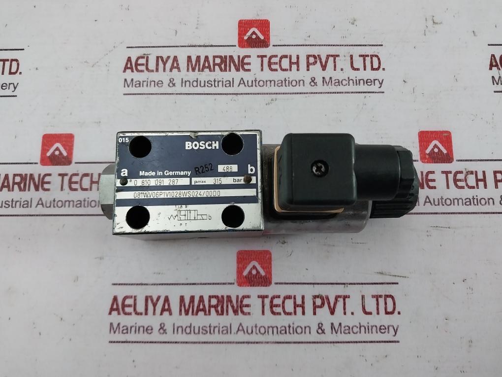 Bosch 0 810 091 287 Directional Control Valve 081Wv06P1V1028Ws024/00D0-hhh