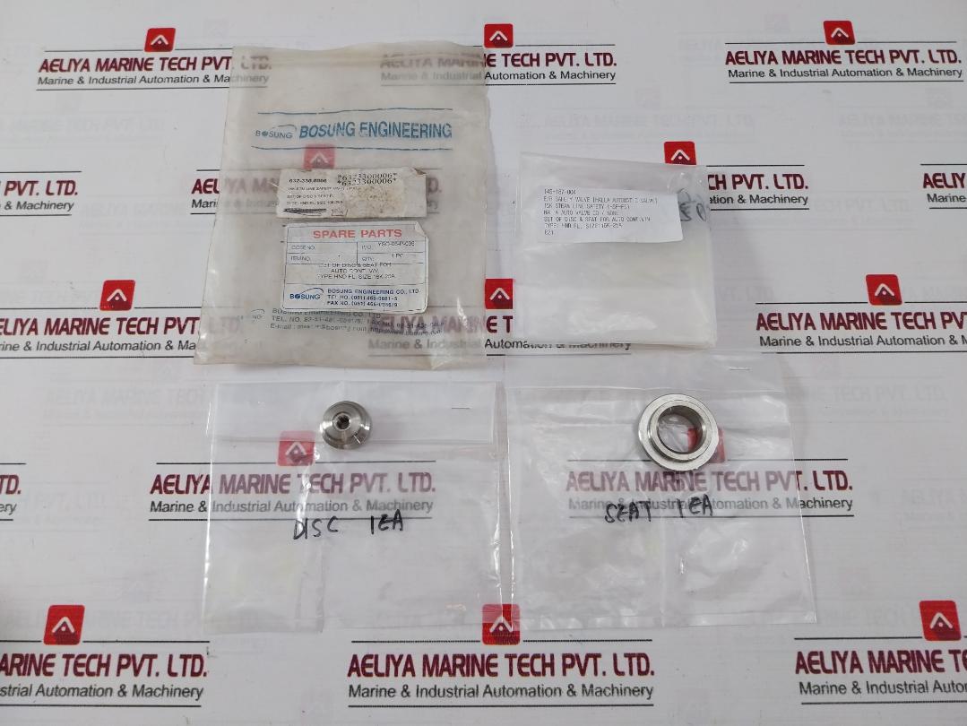 Bosung Hnd Fl Disc & Seat Set For Auto Control Valve