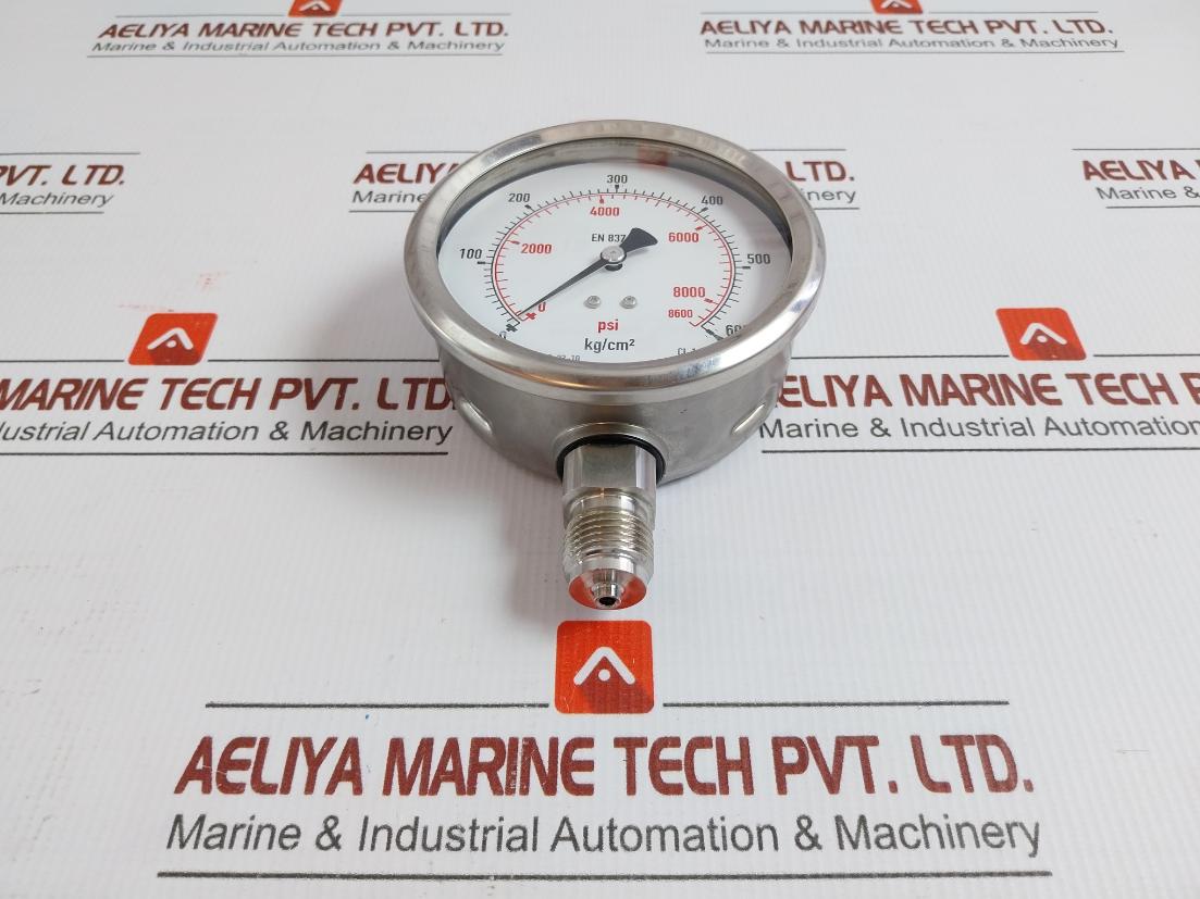Bourdon Tube Pressure Gauge 600 Kg/Cm2 & Psi By Wika 232.53.100