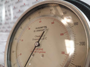 Bourdon Vv 22071 Oxygene Check Pressure Gauge 0,5 Aisi 316L