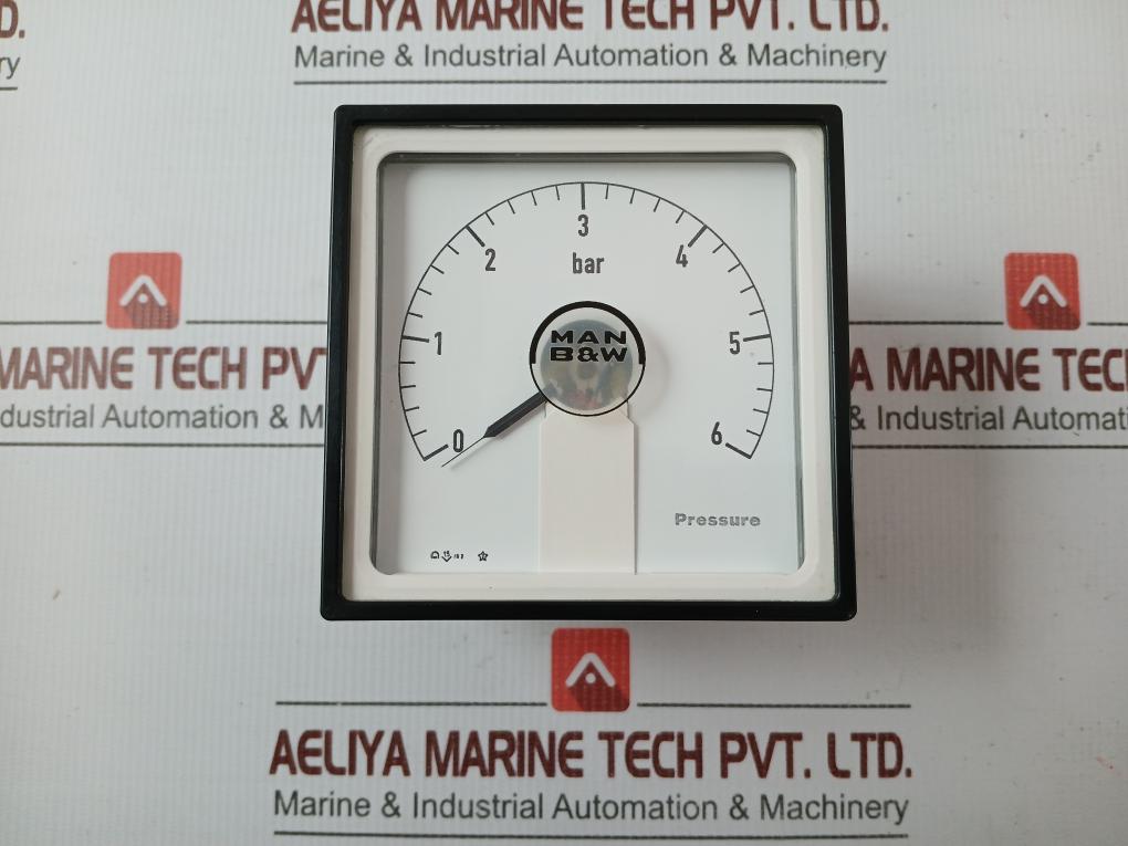 Brand IN Man B&W 24 V 4-20 Ma Pressure Indicator Ea Part Number 96X96.2 S | W Dw