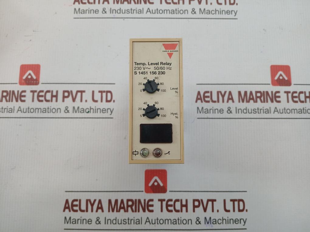 Brand In Carlo Gavazzi Temperature Level Relay S 1451 156 230