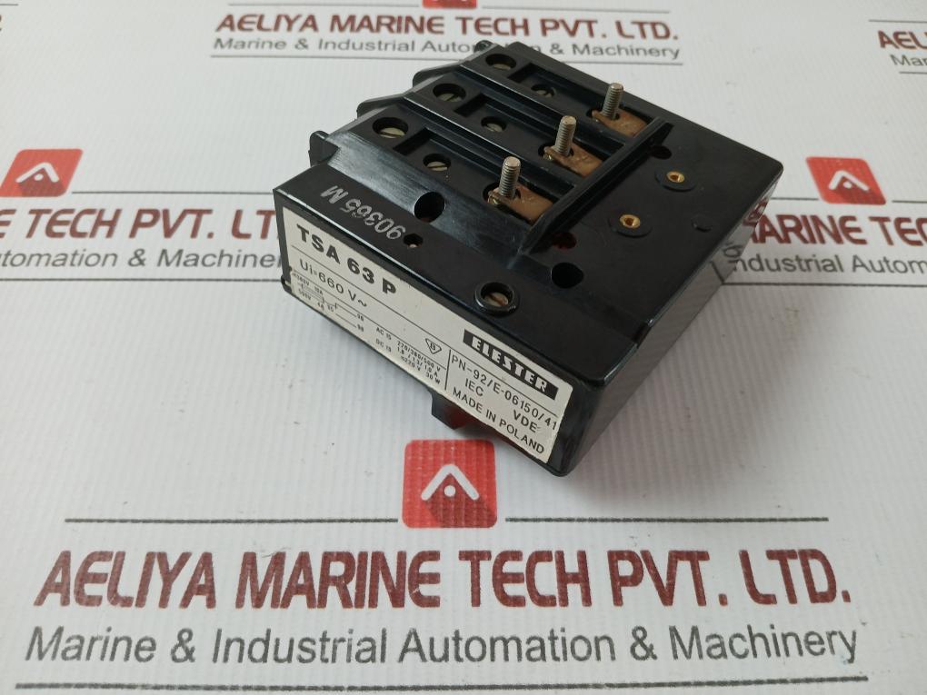 Brand In Elester Thermal Overload Relay Tsa 63 P - 440gm